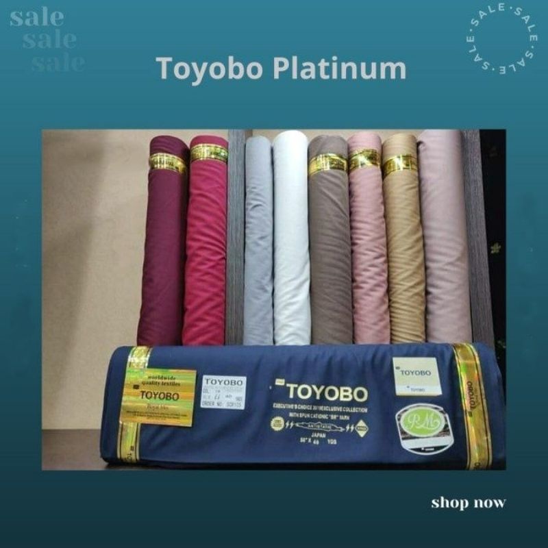 Promo 12.12 Sale Katun toyobo. Kain toyobo premium. Bahan toyobo. Bahan toyobo meteran. Kain toyobo.