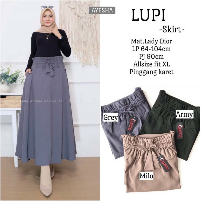 Lupi Skirt Umbrella | Rok Payung Bawah lebar Mayung Murah