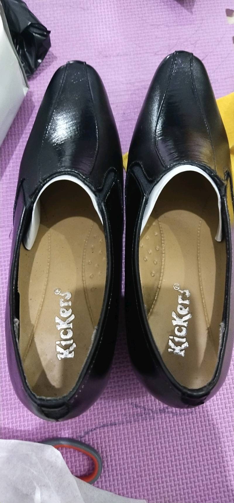 Sepatu Kickers - Sepatu Pantofel Wanita Cewe Formal Kerja Kantor Guru Pns Kulit Asli