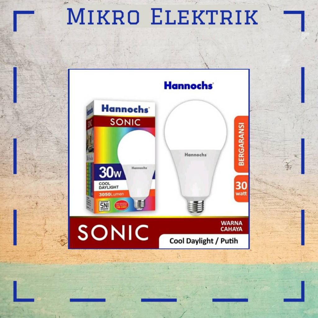 Lampu Led Hannochs Sonic 30 Watt