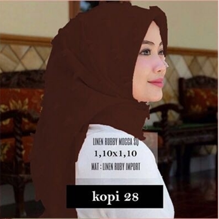 Pasmina Rubia Hijab Segi Empat