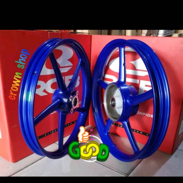 Velg RCB jupiter vega force 1 sp522 ori rcb warna blue