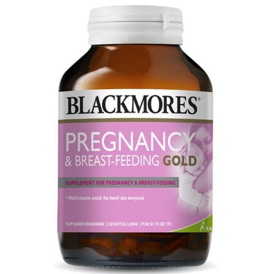 BLACKMORES PREGNANCY & BREASTFEEDING GOLD SOFT CAPSULE 120'S