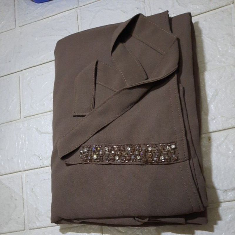 Thewa//Khimar Kalina Ori Thewa-Coklat tanah