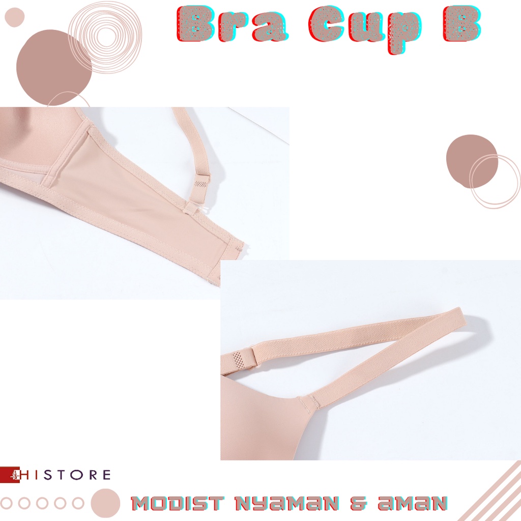 [HI] Bra BH Fashion Wanita Cup 3/4B Bra wanita Premium BH Busa Tipis Tanpa Kawat Sangat Nyaman 228