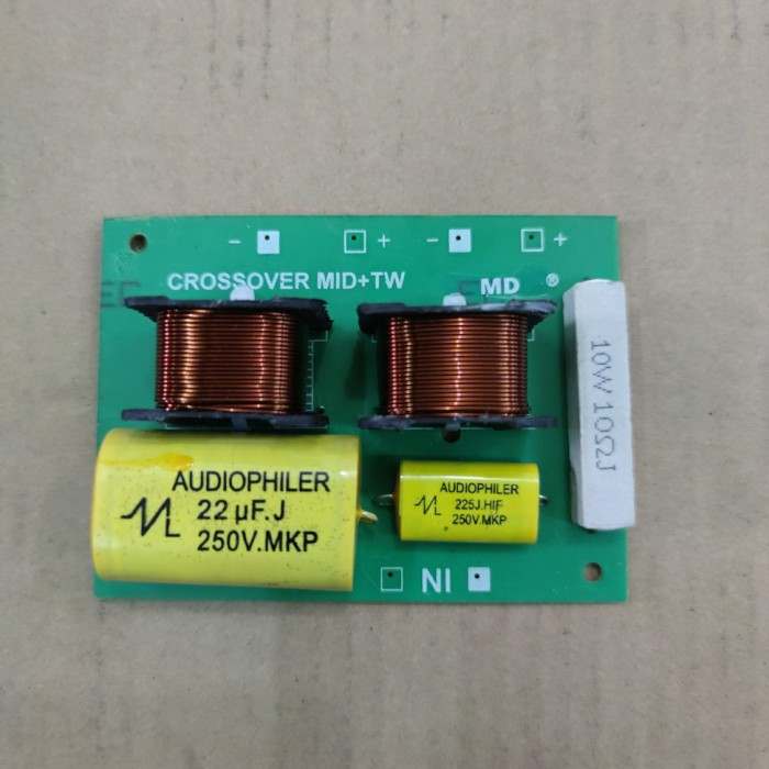 Crossover 2way Mid High NELC atau MD / Crossover NELC 161 atau MD-02
