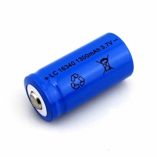 Jual Baterai CR 123 3.7V 16340 3000mAh Rechargeable | Shopee Indonesia