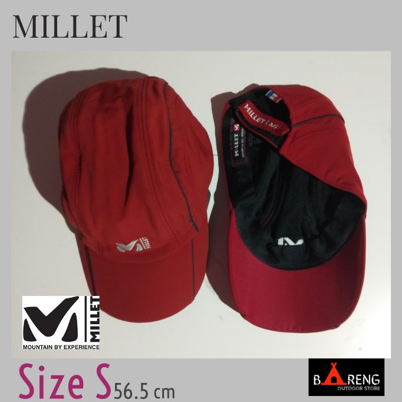 Topi Outdoor Gunung Hutan Millet Second Original