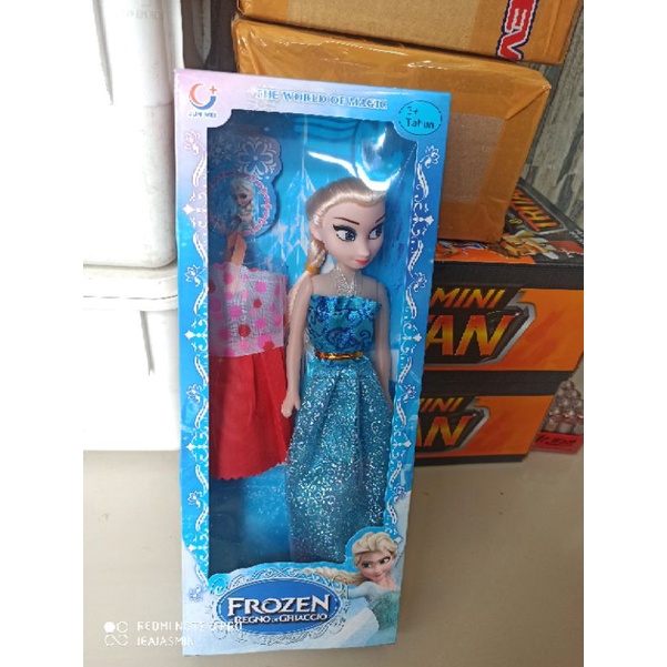 MAINAN BONEKA FROZEN ELSA