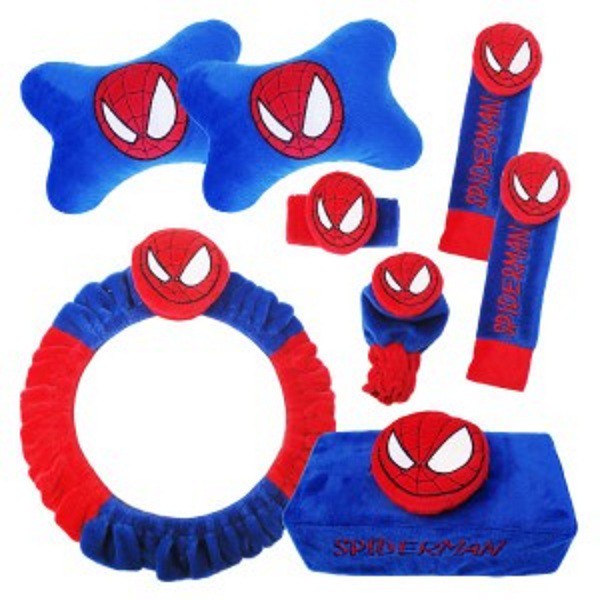 Bantal Mobil 6 in 1 Extra Premium Spiderman