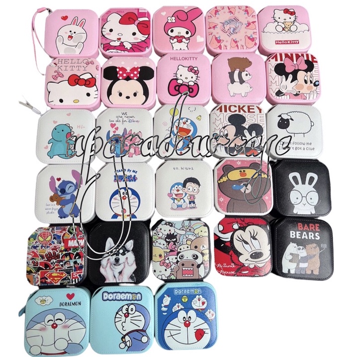 POWERBANK 10.000 MAH MOTIF CARTOON KARTUN DORAEMON HELLO KITTY DLL