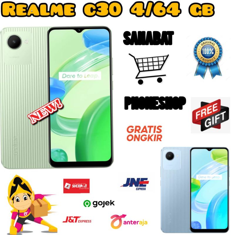 REALME C30 RAM 4/64 GB GARANSI RESMI