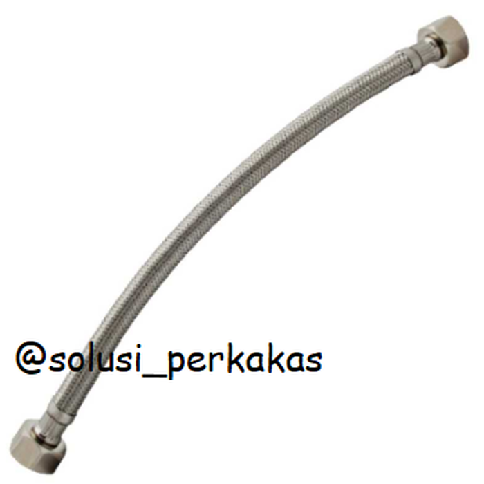 Selang Fleksibel Anyam Stainless / selang air fleksibel Wastafel