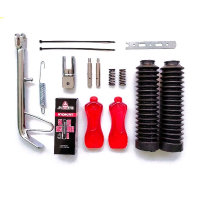Paket Peninggi Shock skok depan belakang Yamaha xride 110 X-Ride 115 xride old satu paket