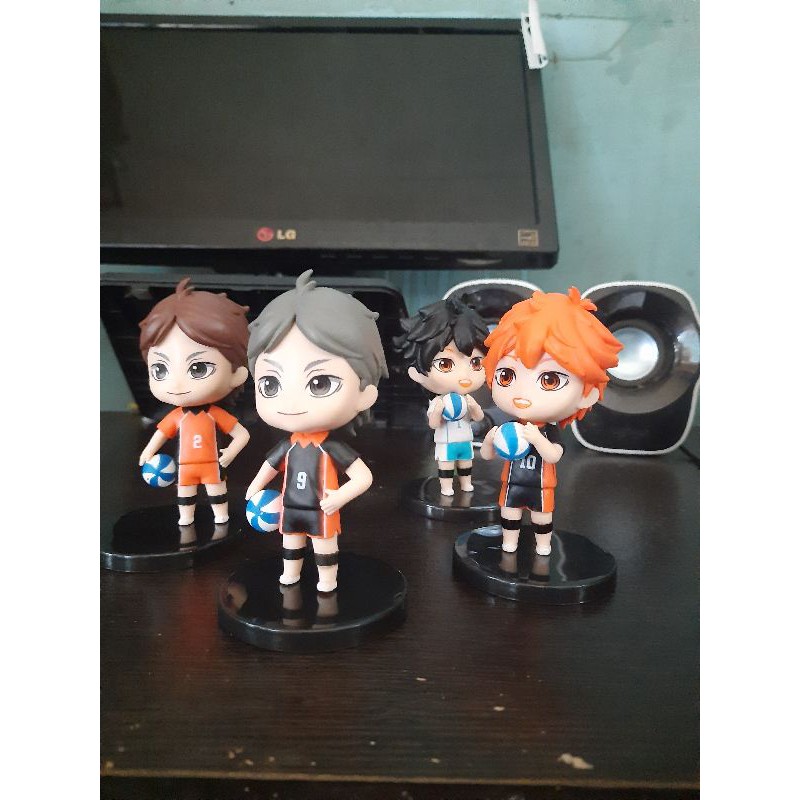 miniatur Anime Haikyuu Karakter Karasuno