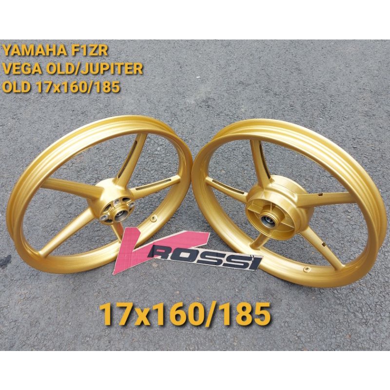 Velg vrossi Sanca palang 5 motor jupiter old / F1zr / vega old velak satu set depan belakang 17x160/