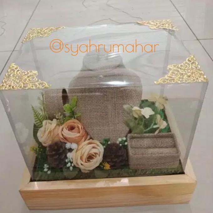 

AKSESORIS PERNIKAHAN TEMPAT MAHAR PERHIASAN RUSTIC PERLENGKAPAN PESTA CRAFT