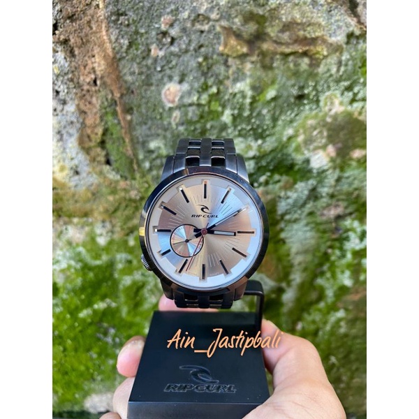 Jam Tangan Rip Curl Detroid Midsize Gunmetal Original