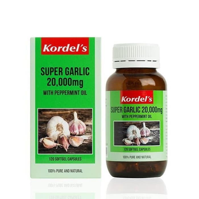 Kordel's Super Garlic 20,000mg 120 Tablets