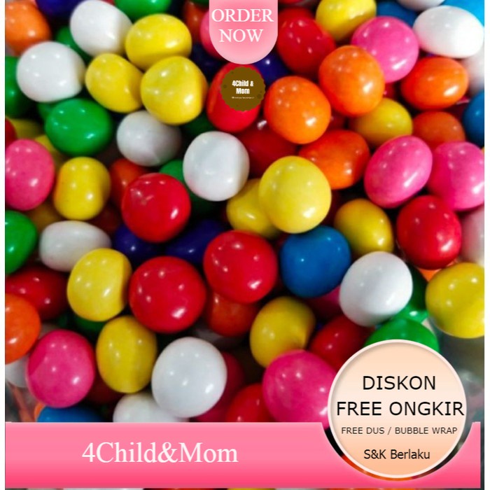 

Biskuit Bola Coklat Pelangi Snack Cemilan Makanan Ringan 300gr