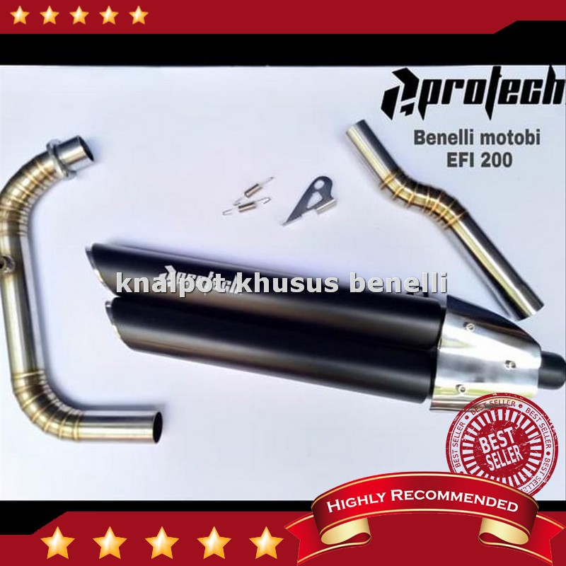 Promo Promo Knalpot Racing Benelli Efi200 Evo200 Efi 200 Evo 200 Cc Leher Stainles Murah