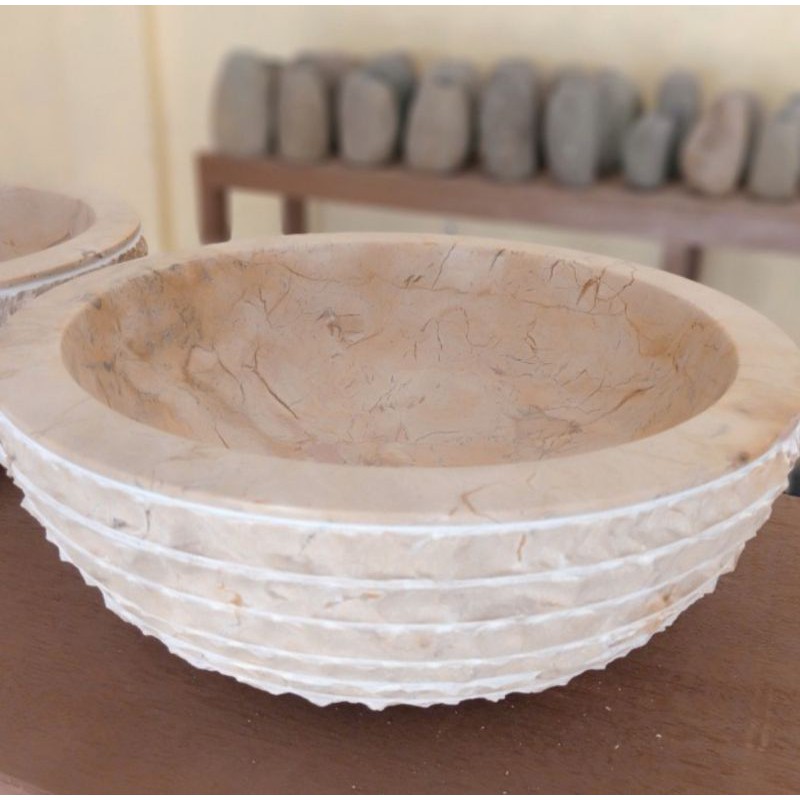 Wastafel Bundar Murah Wastafel minimalis Wastafel Kamar Mandi Wastafel Batu Taman Wastafel Onyx Mini