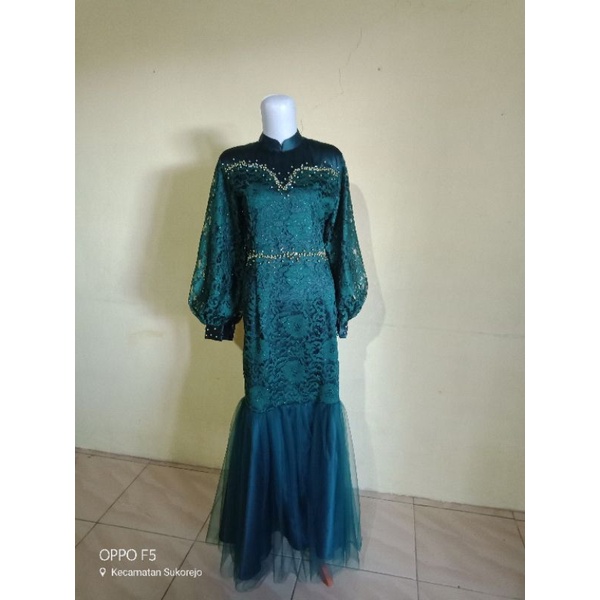 gamis duyung/ gaun bridesmaid/ dress pesta /duyung moderen