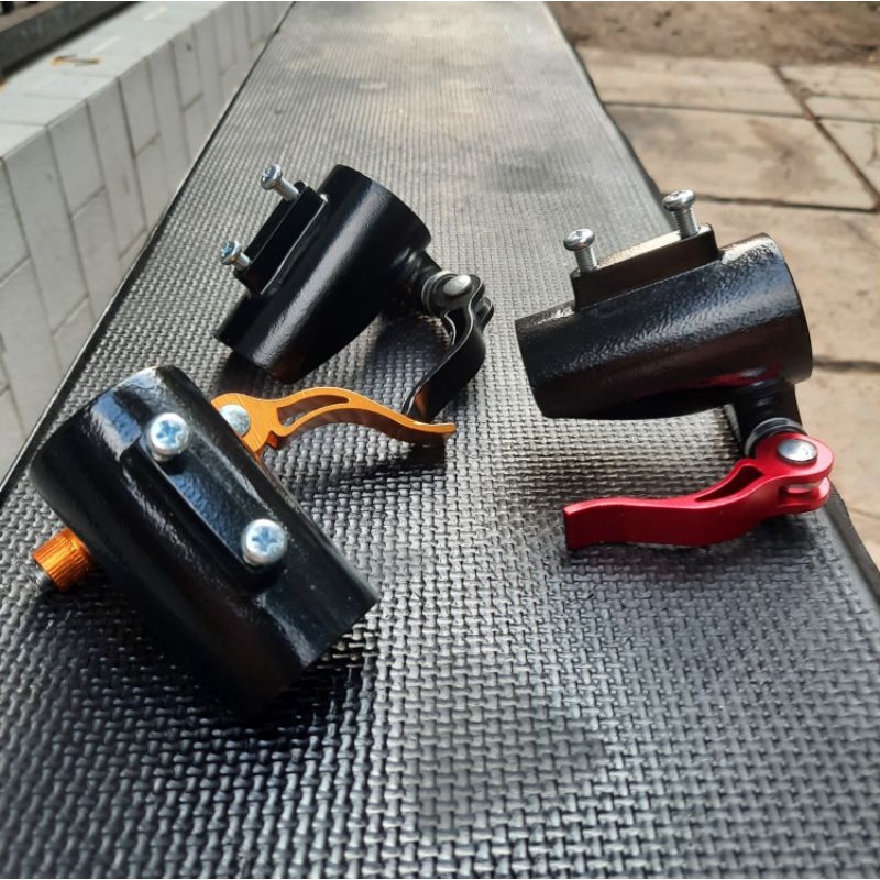 adaptor/klem front block sepeda lipat