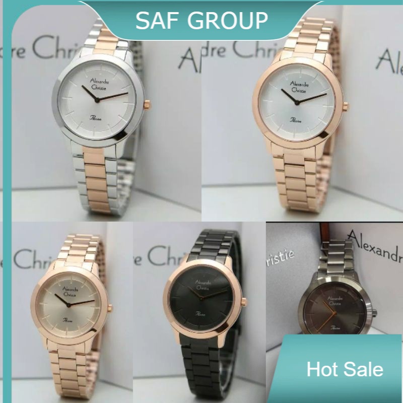 JAM TANGAN WANITA ALEXANDRE CHRISTIE AC 2834 / AC2834 ORIGINAL by plp