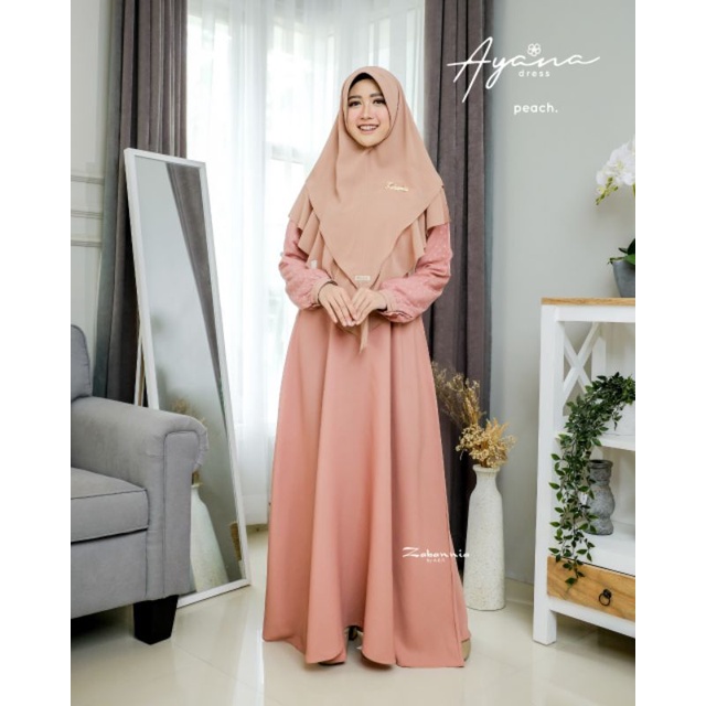 AYANA DRESS BY ZABANNIA ORIGINAL [Pelunasan]