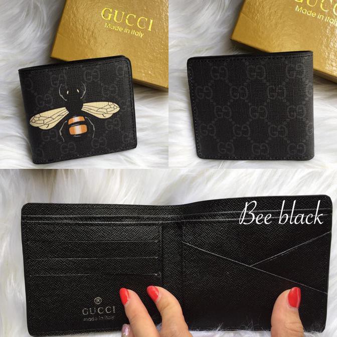 Dompet pria import gucci motif premium