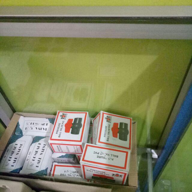 Ball Valve Pvc / Stop Keran Plastik 3/4