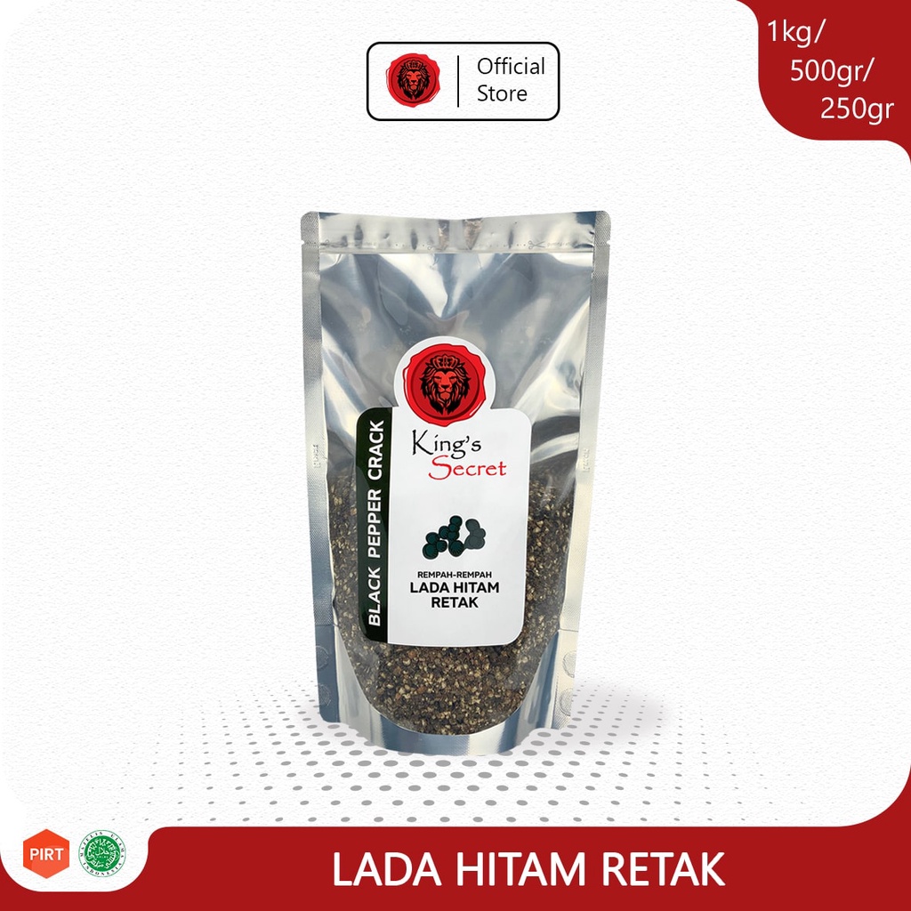 

Lada Hitam Retak | Black Pepper Crack King's Secret