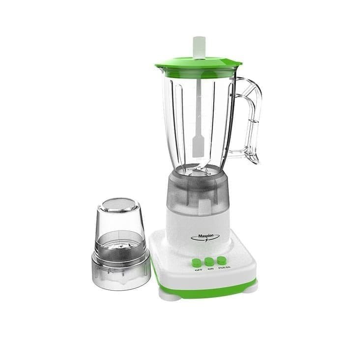 MASPION Blender Plastik 1 Liter - 2in1 2 Tabung MT 1207 - Garansi Resmi 1 Tahun