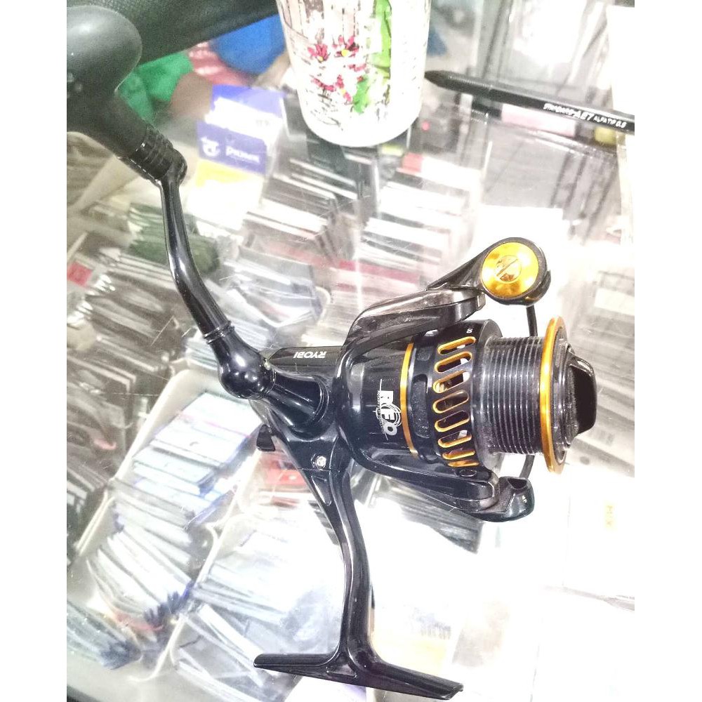 Reel Pancing Spining Ryobi AP Power III 2000 3000 4000 6000 8000 10000 Omah Pancing Shop