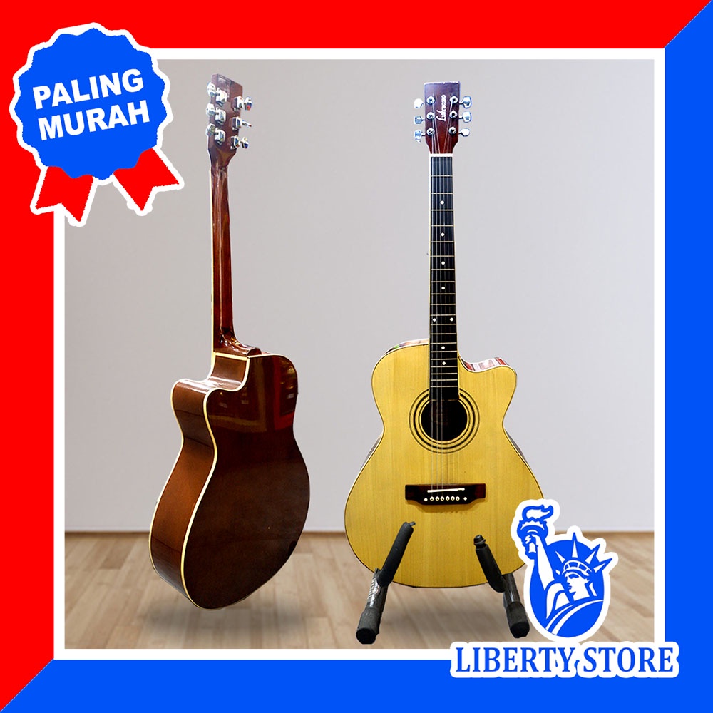 Gitar Akustik LAKE WOOD STL ASLI