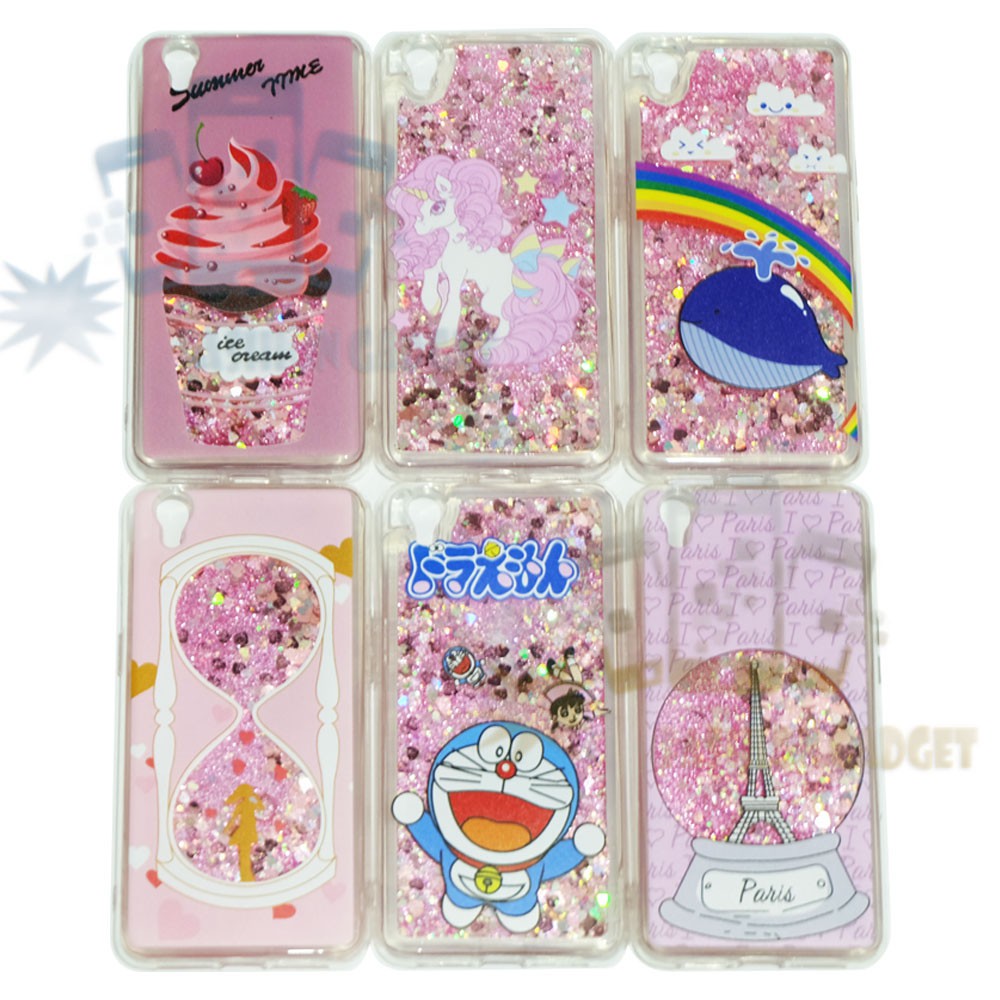 Casing Oppo A83 Silikon Water Glitter Case Batik Henna TERBARU