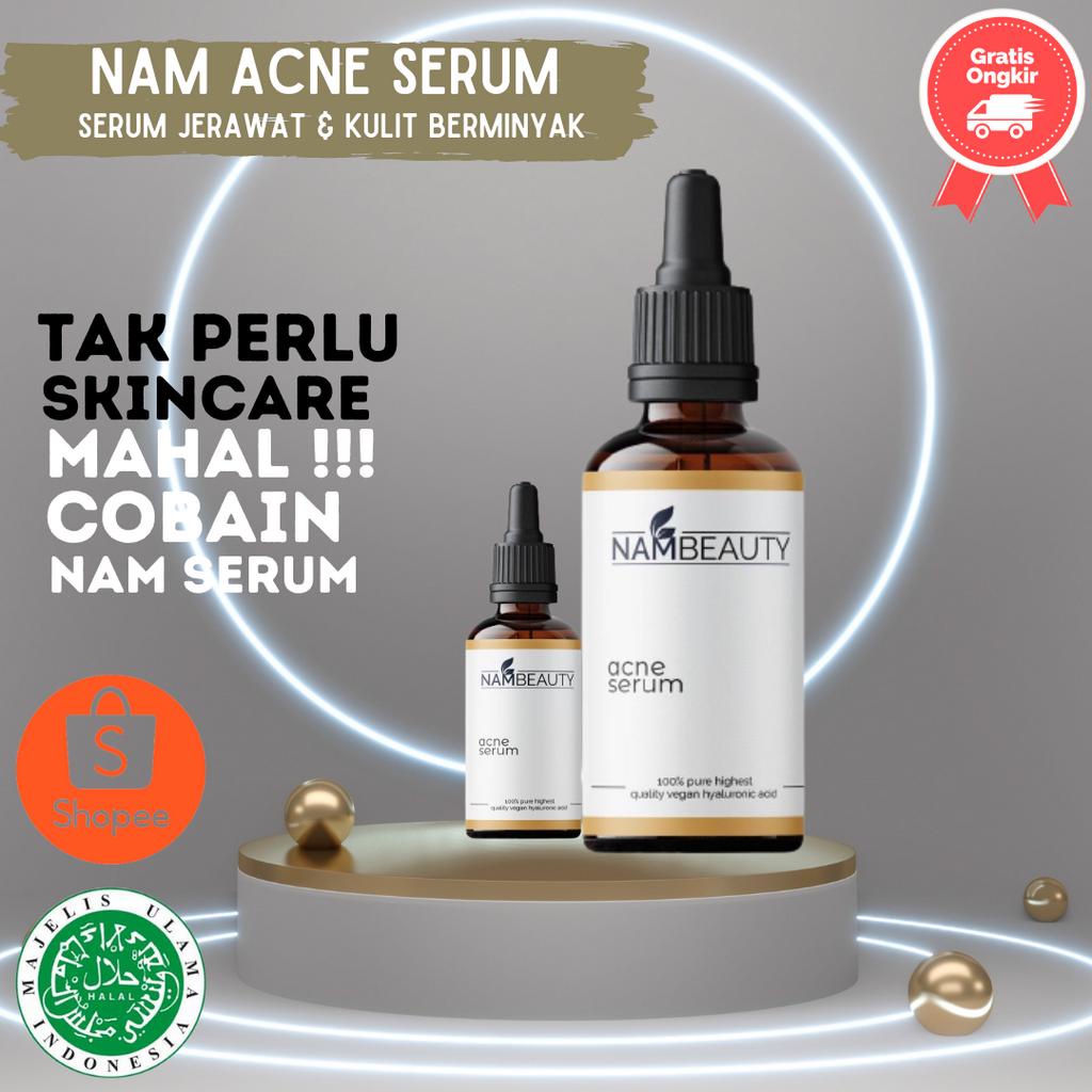 Nam beauty acne serum serum pembersih wajah serum pembersih wajah pria serum pembersih jerawat dan b