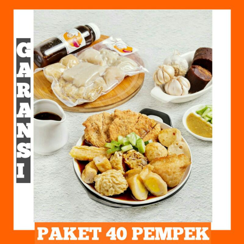 

PEMPEK PALEMBANG KECIL PAKET CAMPUR 40PSC + CUKO