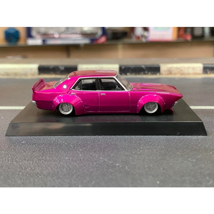 Aoshima 1/64 Grachan Best Vol 2 Nissan Kenmeri 4Dr Pink