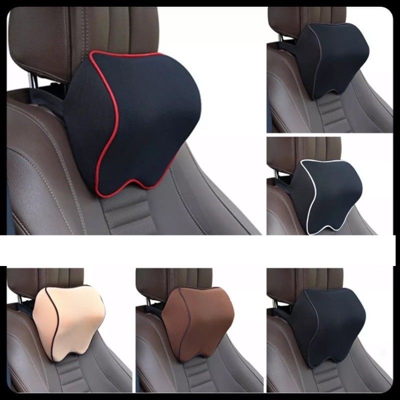 Bantal Mobil Headrest Busa super berkualitas Bantal leher terlengkap 9 warna empuk dan nyaman