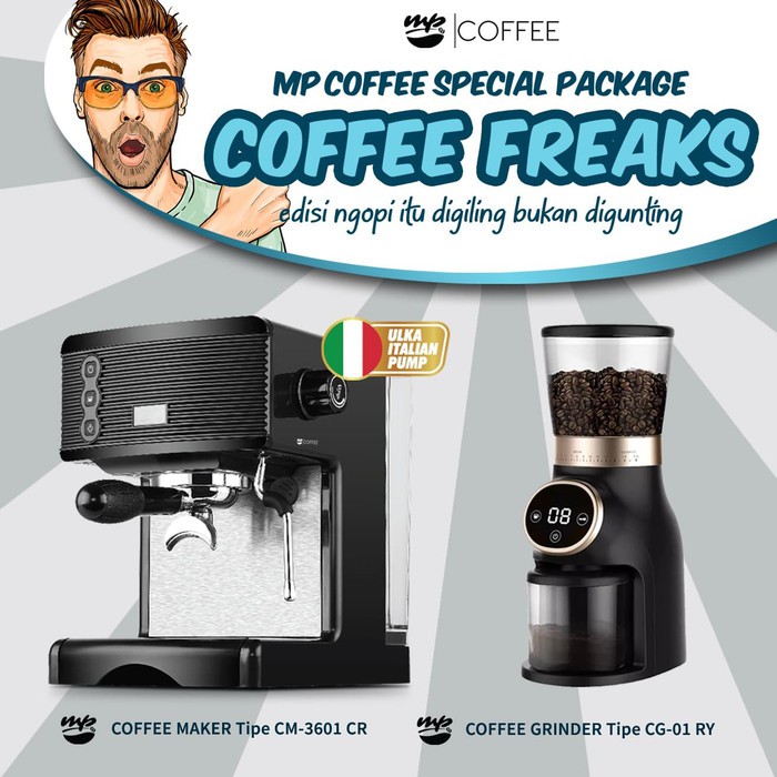 MP Coffee Special Package Coffee Freaks - CM 3601 CR & CG 01 RY M1