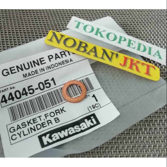 RING BAWAH BOTTOM TABUNG SHOCK SOK NINJA RR R150 ORI.KAWASAKI