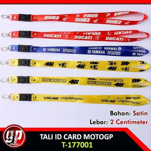 

Tali id card edisi motogp