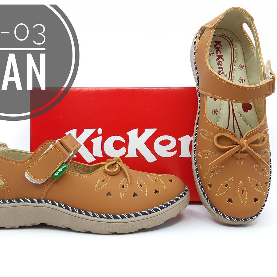 ♬ Sepatu Kickers Wanita Bahan Sintetis Kode S-03 ➺