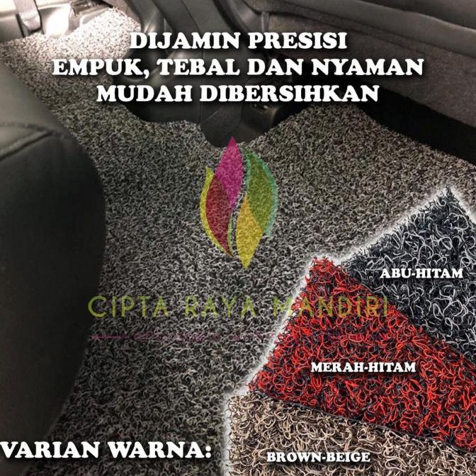 Karpet Lantai Mie / Karpet Mobil Motor Mie METERAN Motif 2 Warna