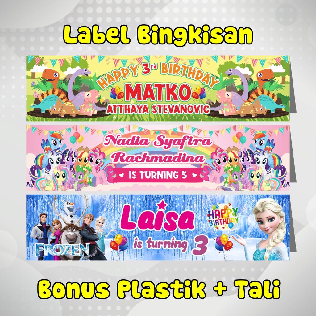 

Label Packing Bingkisan Ulang Tahun