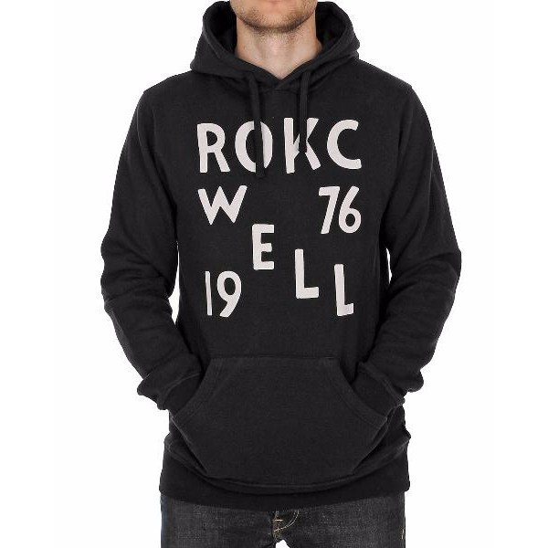 Jaket Zipper Hoodie Sweeter Rock Well 1976