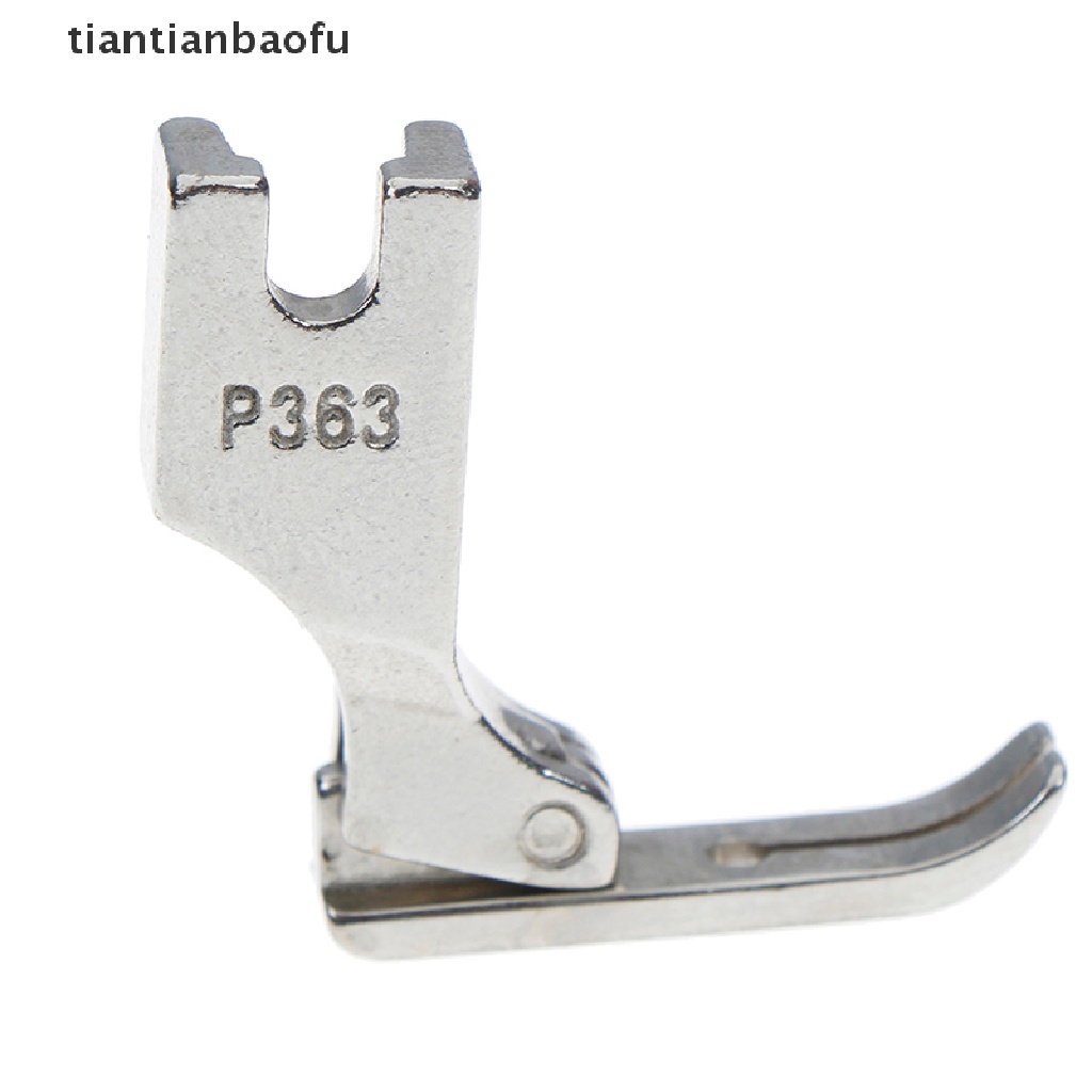 (Tianbaofu) Sepatu Mesin Jahit Resleting P363 Bahan Stainless Steel Untuk Brother Juki