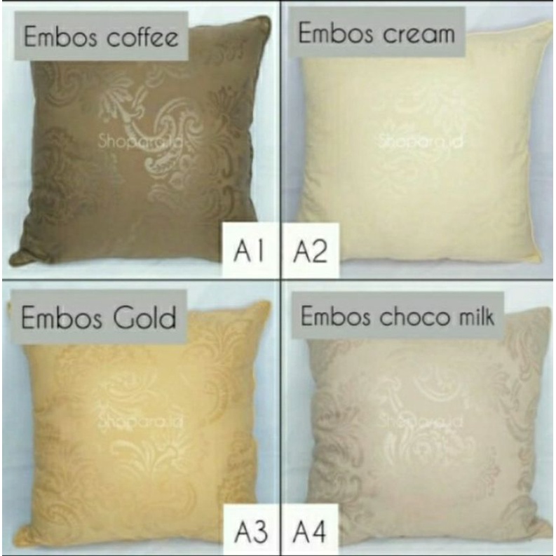 BANTAL SOFA UK 40×40 kain Embos